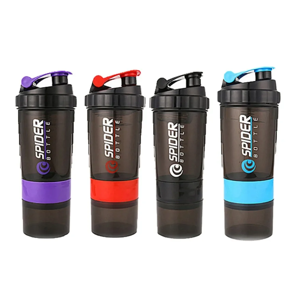 Premium Protein Powder Shaker Cup 16 Oz Fitness Sports Mixer Bottle Leak-proof Water Cup Perfect for Pre-Workout Use BPA Free image 2