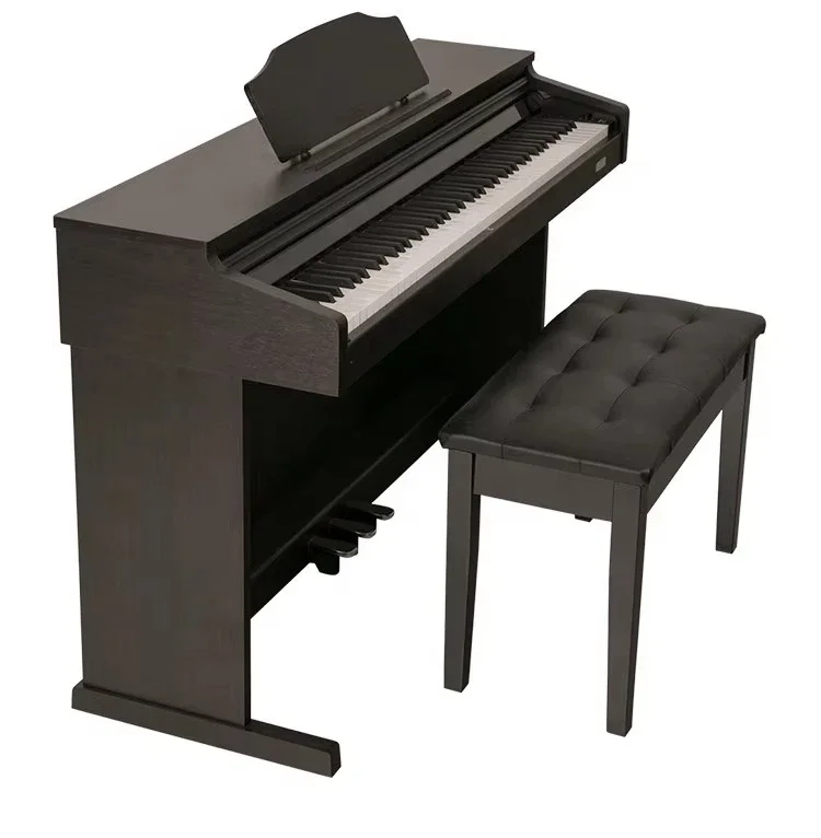 Best Rosewood Beginner Digital Piano 300 Voices Keyboard Electric Dark Rose Record Piano Digital