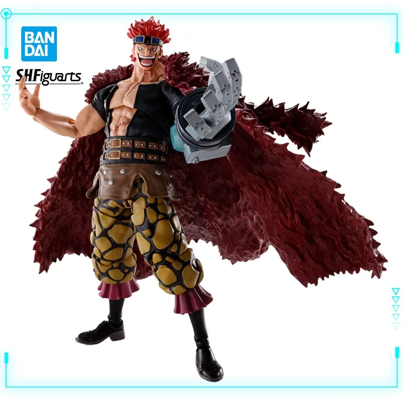 Bandai Original Genuine Anime One Piece Eustass Kid S.H.Figuarts The Raid on Onigashima 18cm Action Model Toy Figures Xmas Gift