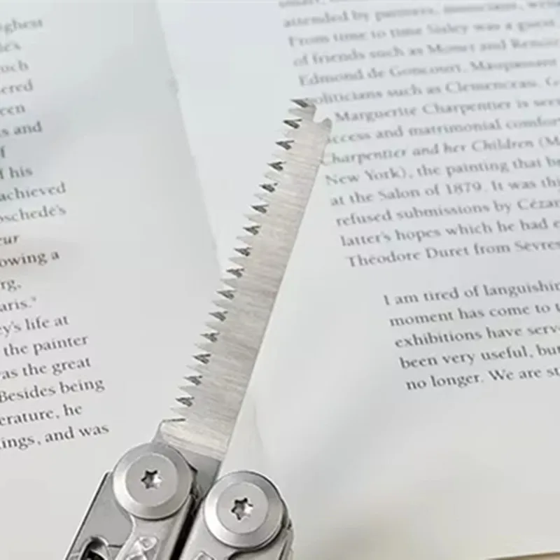 

Многофункциональный инструмент SWISS TECH 18 в 1: складные плоскогубцы, комбинированный инструмент, нож, ножницы, снаряжение для активного отдыха