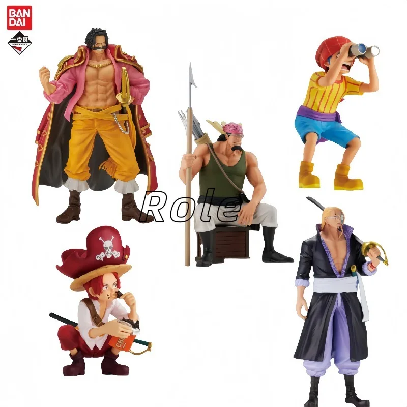 

[в наличии] Bandai Ichiban Kuji One Piece Багги Roger Pirates Crocus Gol D. Roger Shanks Аниме Фигурки Модель игрушки