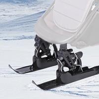 2x Snow Sledge Board Bike Snowboard Lightweight Snow Ski Skiing Board Ski Plate for Balancing Bike Disabled Wheelchair Scooter