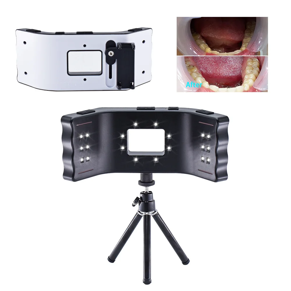 Dental Photography Kit Mobile Phone Flashlight for Dentistry Photo Video Equipment Oral Filling Light for Dentists