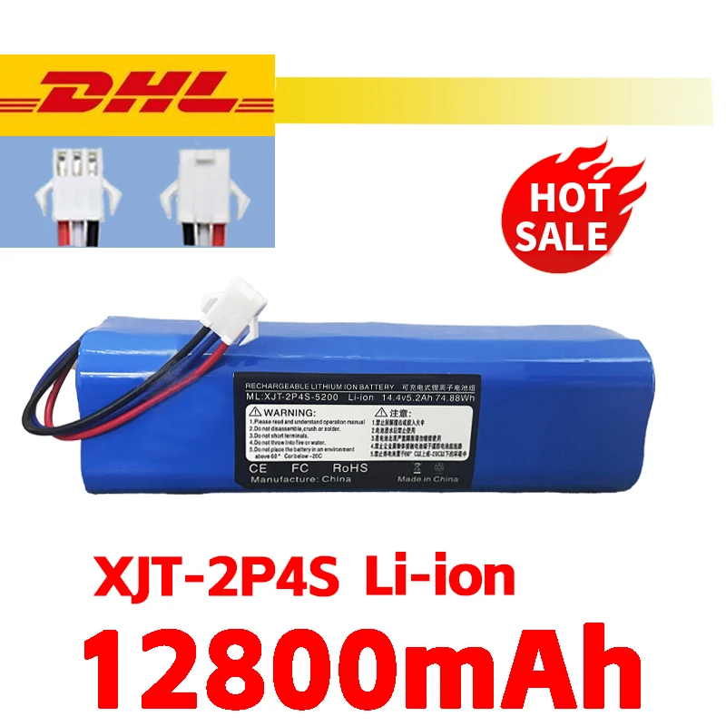 2025НОВЫЙ аккумулятор для литий-ионного робота-пылесоса Xiaomi Lydsto R1, Roidmi EVE Plus,viomi s9, аккумулятор, оригинальный