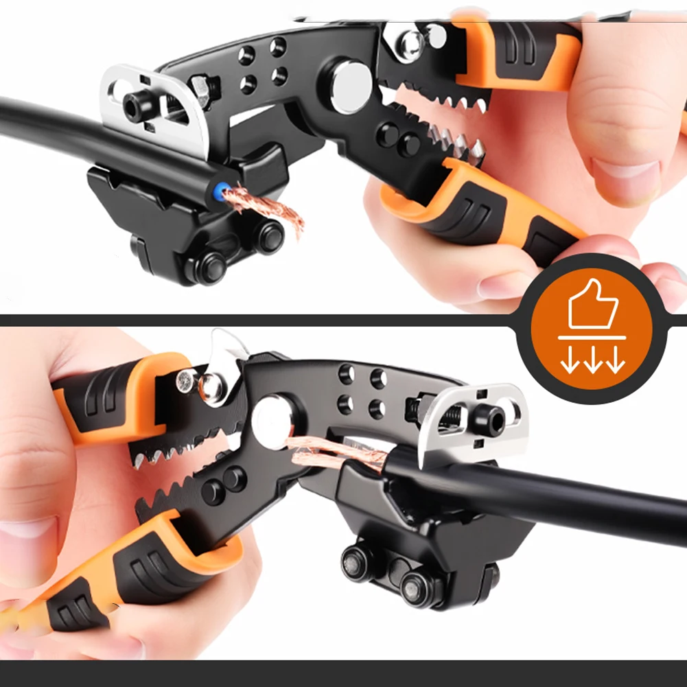 Wire Cutter Crimper Wire Strippers DIY Wiring Projects Wire Stripping Cutting Wire Bending Winding For Electricians