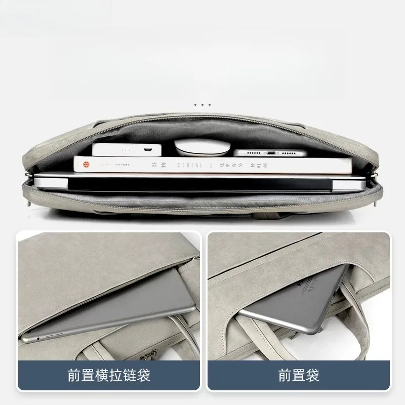 Shoulder laptop bag Waterproof anti-vibration for MacBook Air Pro 13-16 inch Lenovo Xiaomi Dell Samsung ASUS MSI