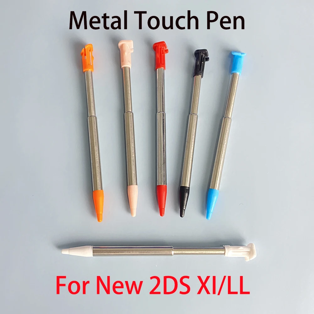 

1PCS New Metal Telescopic Stylus Touch Pen For New 2DS XL / LL Touch Screen Replacement Repair Parts