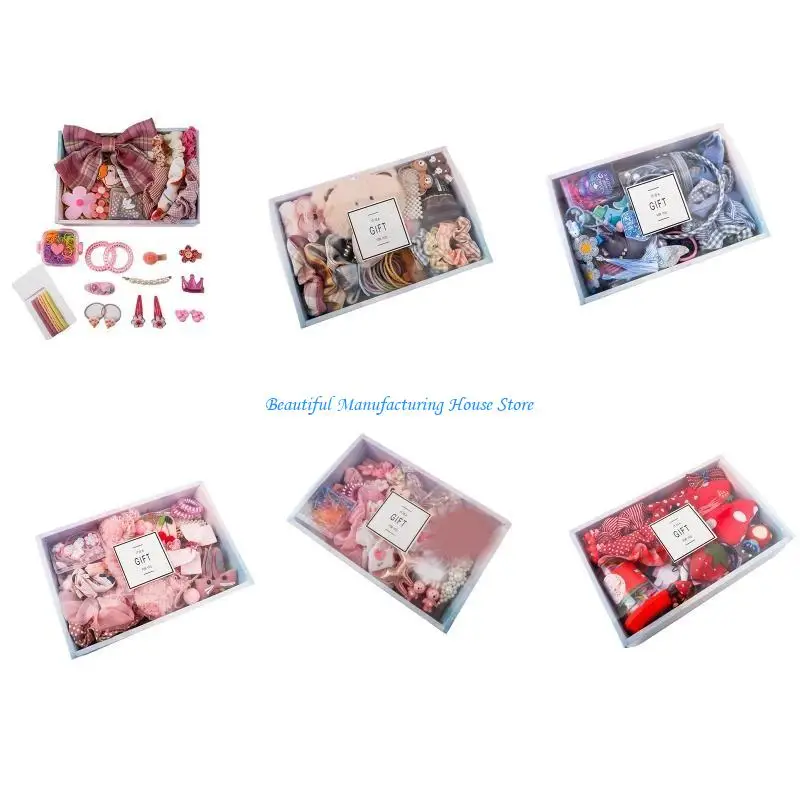 

E56A 35-40x Girl Hair Clip Sweet Headwear Barrettes Hairpin for Halloween Xmas Gift