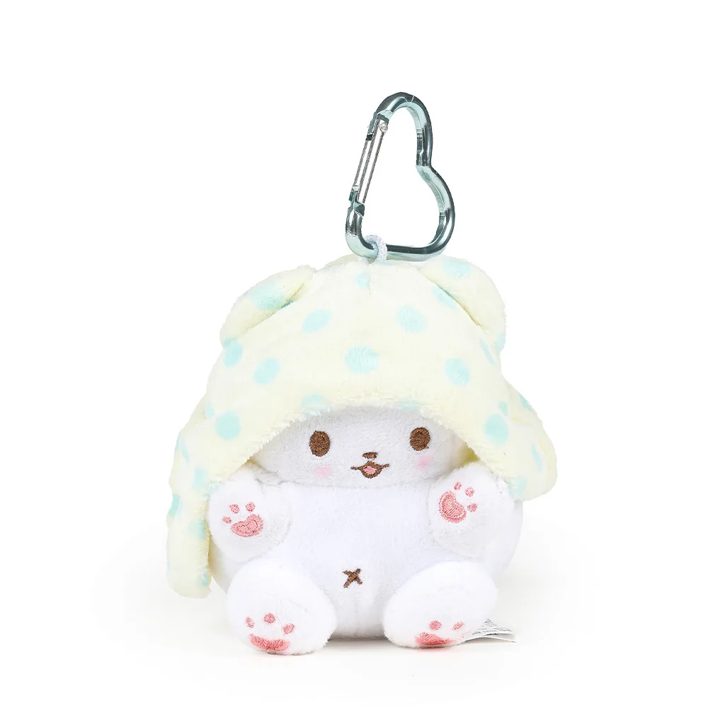 Anime Kawaii Sanrio Marumofubiyori Plush Doll Girls Bag Pendant Cute Cartoon Plush Keychain Decoration Plush Toy Gift