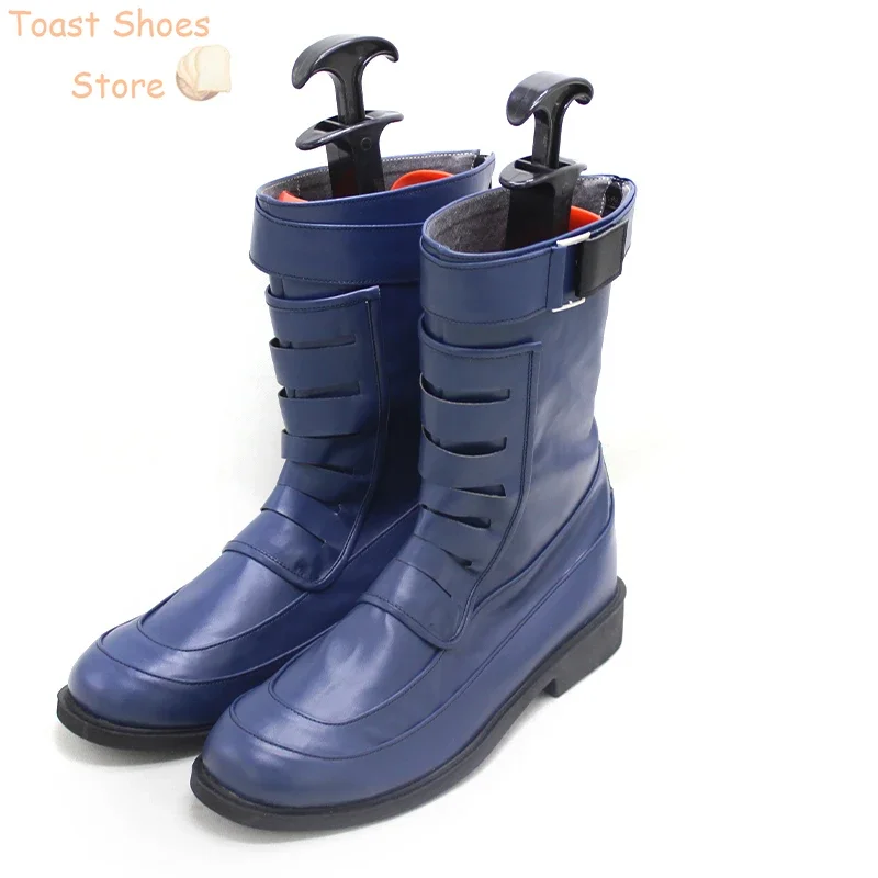 Christopher Smith Cosplay Shoes Peacemaker Cosplay Prop PU Leather Shoes Halloween Carnival Boots Costume Prop