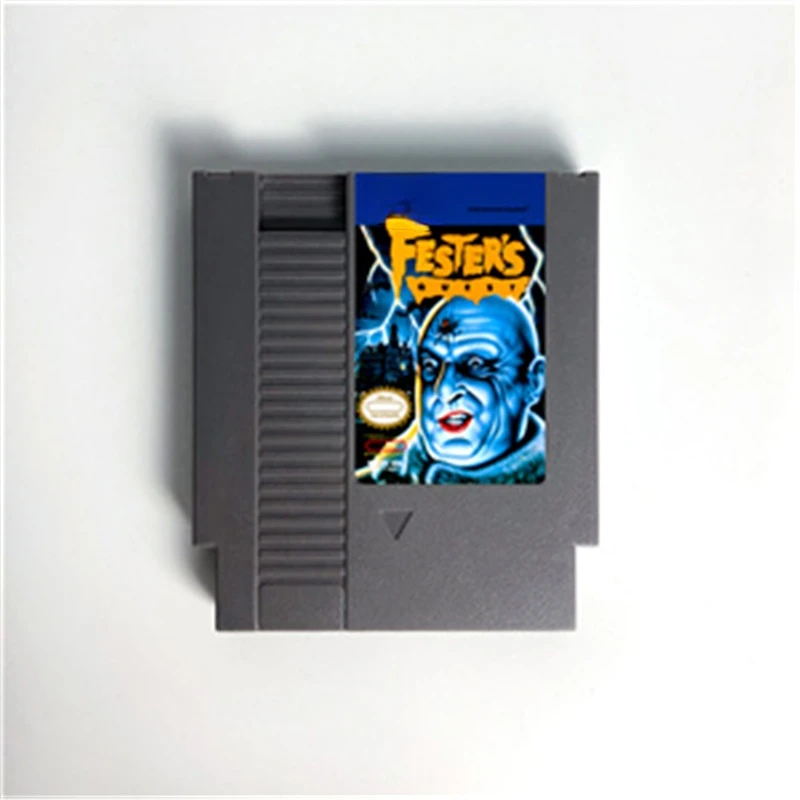 Fester's Quest Game Cart for 72 Pins Console NES