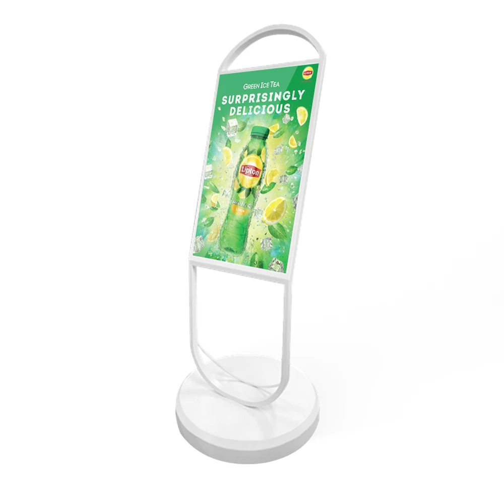 

Latest New Style 32 Inch Built in Battery Powered Portable Digital Signage Kiosk Mobile Commercial Video Display Digital Signage