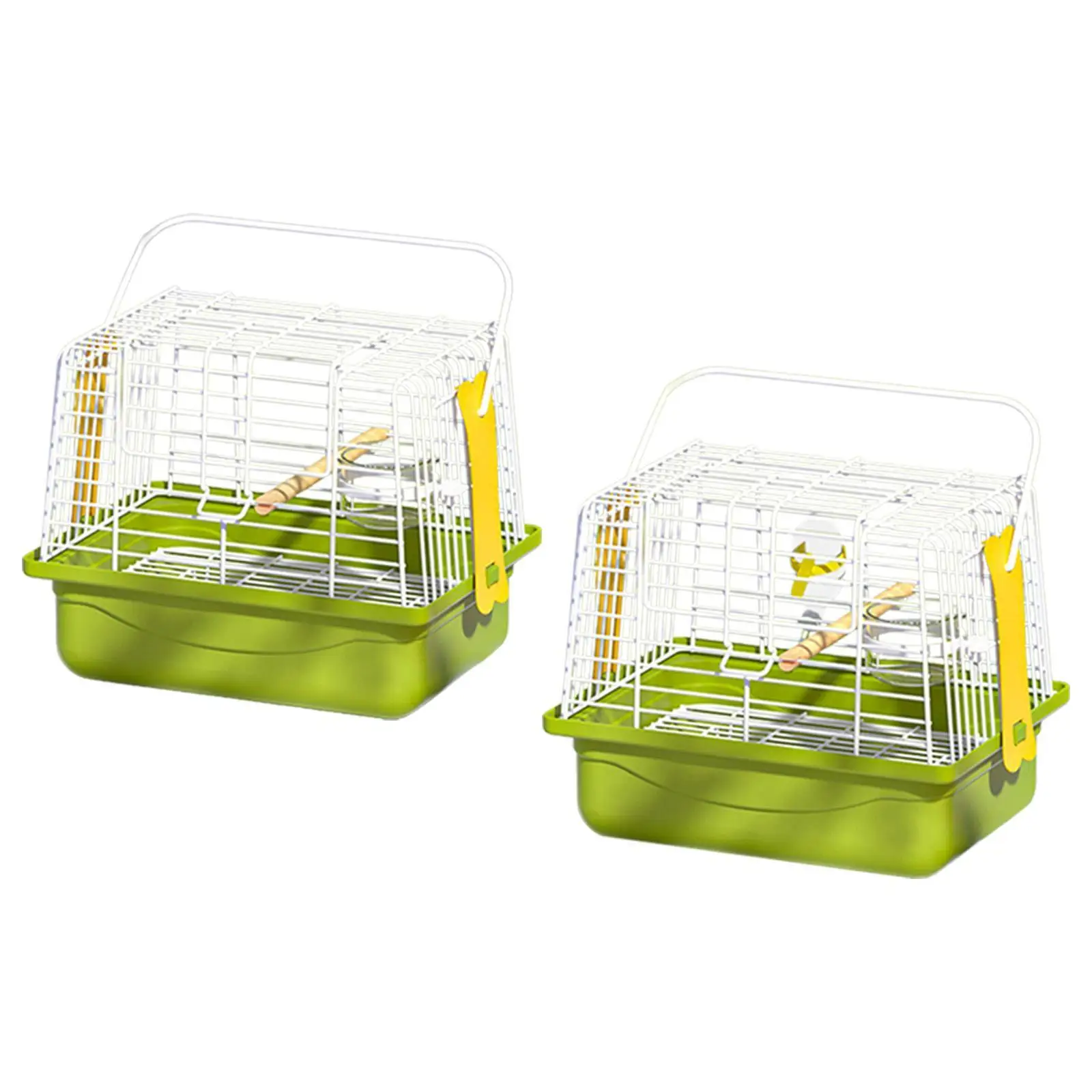 Transportín de pájaros, jaula de viaje, transporte de pájaros, jaula de viaje para pájaros pequeños, transportador para aventuras al aire libre, compras, visita veterinaria, periquitos
