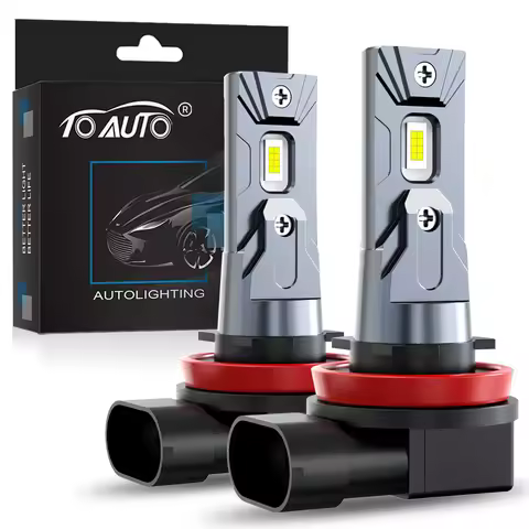 H8 H11 LED Headlight Kit Canbus H16 JP 9005 HB3 9006 HB4 LED Bulb Car Headlamp Fog Light Turbo Lamp 12V 6500K Automobiles