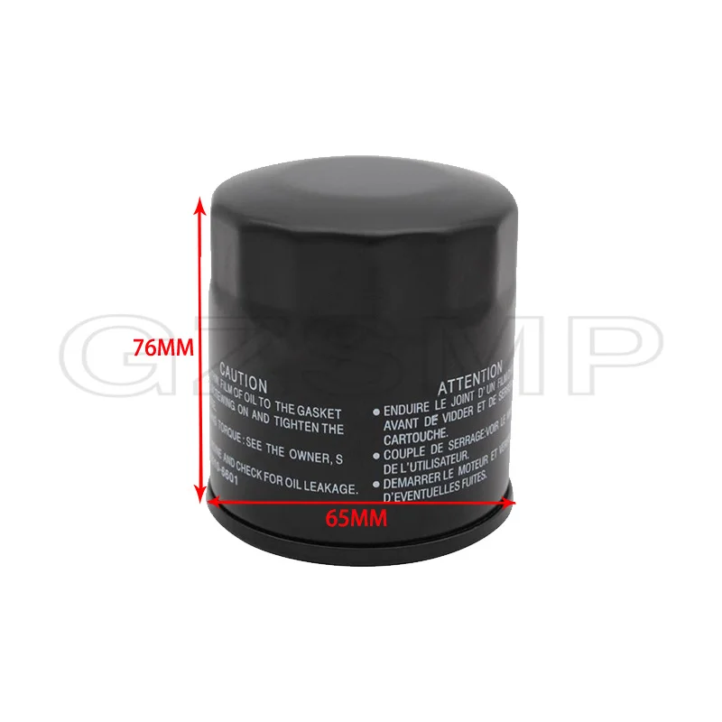 Motorcycle Oil Filter fit for Kawasaki EX300 Ninja 2013-2016 Z300 2014-2016 ZXR400 GPZ500 S KLE500 ZX6R ZZR600