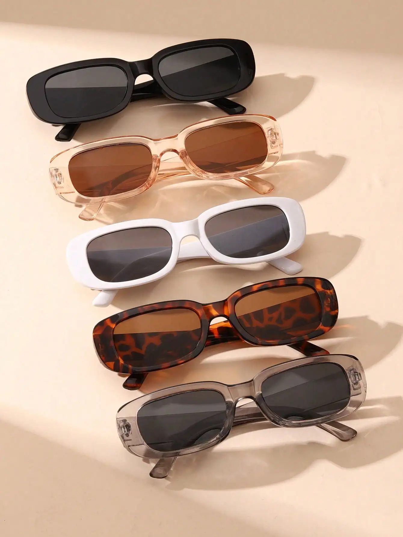 5-Pack Unisex Recta…