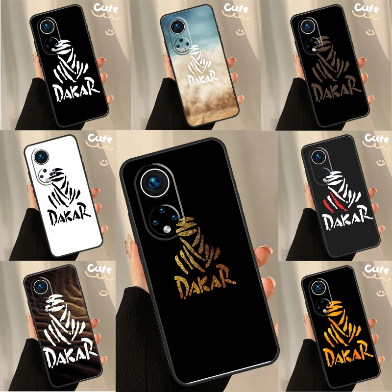 Rally Dakar Logo Case For Huawei P30 P20 P60 P40 Lite Nova 9 5T P Smart Honor Magic 5 Pro 50 70 X8 X9a Cover