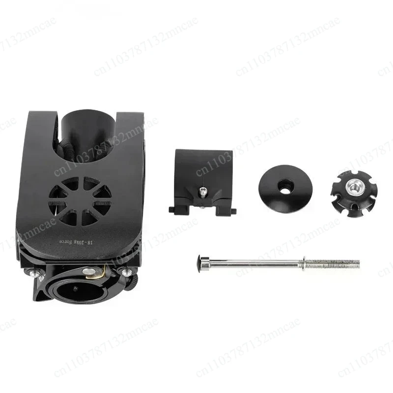 Folding elevator aluminum alloy mountain bike five dimensional head adjustable height handle elevator accessories