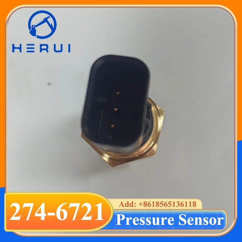 274-6721 2746721 High Quality Pressure Sensor Switch for Caterpillar Excavator Engine Oil Pressure Sensor