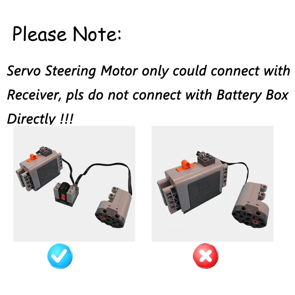 

Набор из 7 моторов MOC для конструкторов, совместимый с LEGO Power Functions (PF) 8883, 88003, 99012, 88004, 8881, DIY-игрушки