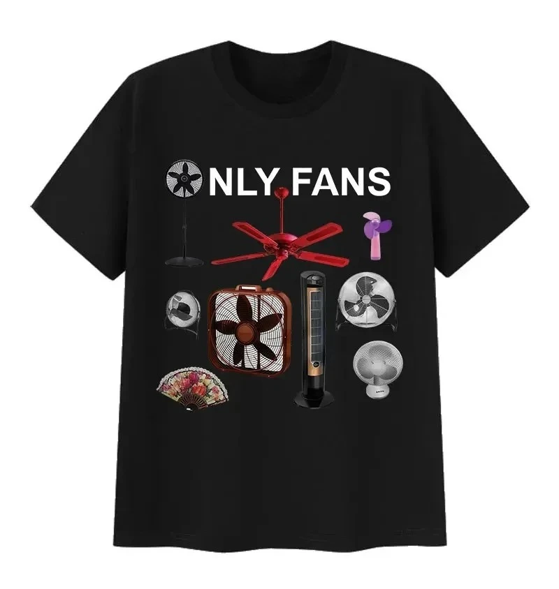 Nuova T-shirt 2026 per Fan di Fans3D, Maglietta Divertente Unisex a Maniche Corte con Collo Tondo, Stile Harajuku