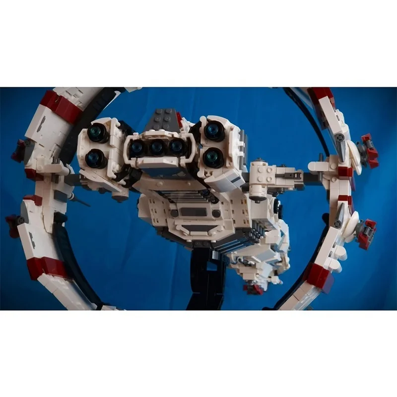 4759 Uds. MOC Stratios Hermanas EVE Cruiser modelo en línea bloques de construcción arquitectura DIY regalos de Navidad juguetes creativos de ladrillos para niños