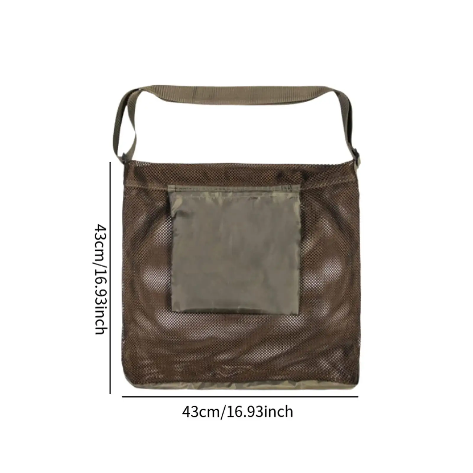 حقيبة تعريف الفطر بسعة كبيرة للسفر والبقالة والحديقة