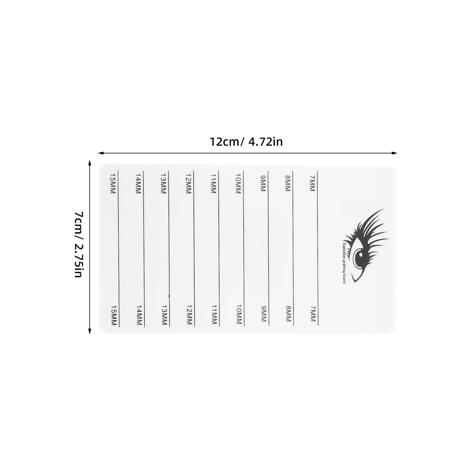 4Pcs Acrylic False Eyelash Holder Stable Stand Lash Extension Pallet Tray for Grafting Tool Beauty Salons and Home Use