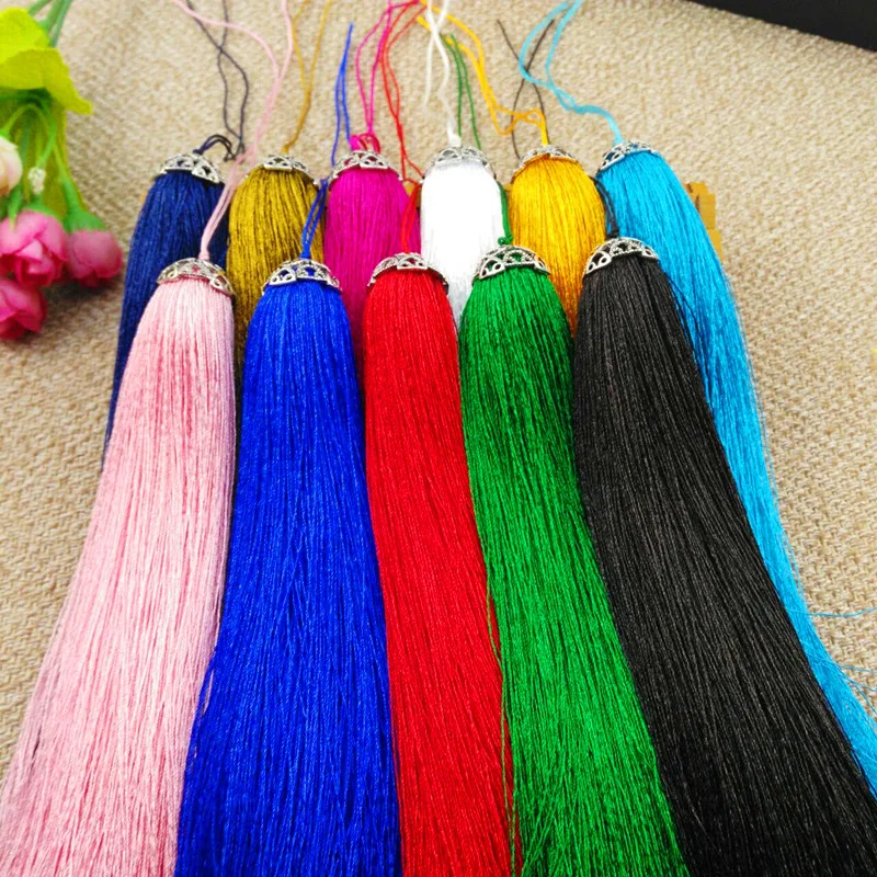 Metal cap, spike, automobile hanging parts, tassels, accessories, Chinese tassels, whiskers, DIY accessories, ice silk tassels