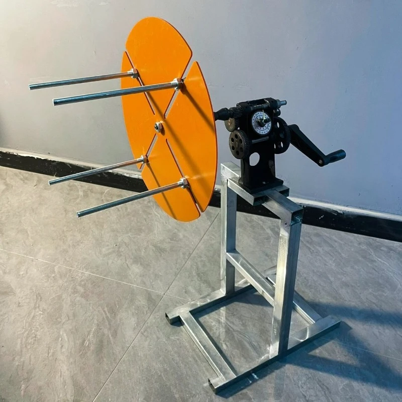 Metal Hand Winding Machine Manual Coil Winding Tool Divider Household Small Coil Rewinding Processing Equipment