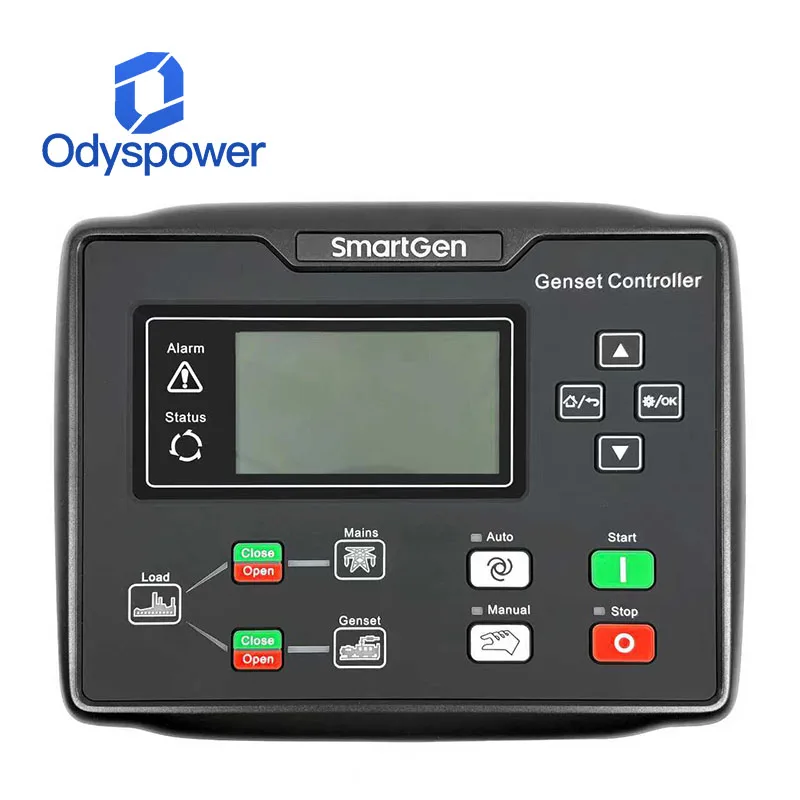 Smartgen HGM6120N-4G GPS Auto Start AMF Generator Controller Network Communication Control HGM6120CAN-4G-G Original