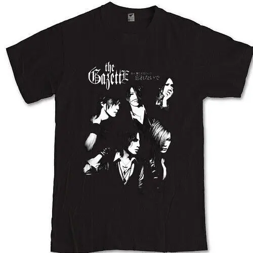 The Gazette Gazetto t-shirt Japanese visual kei cotton dtg tee