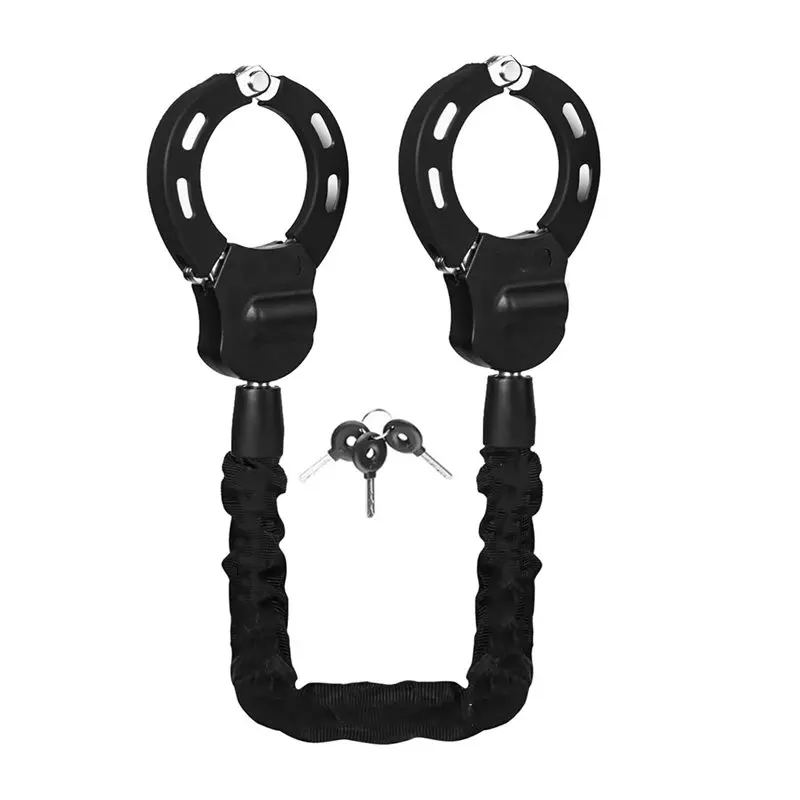 

A74K-Scooter Lock Accessories For Electric Scooter, 37Inch Heavy Duty Bike Lock Chain, Bike Locks High Security With Key