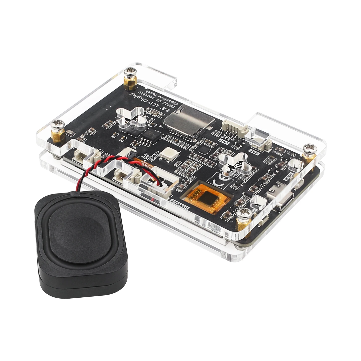 ESP32-S3 Entwicklungsboard mit 2,8 Zoll IPS Touchdisplay für Arduino LVGL GUI, unterstützt WiFi, BT, Xiaozhi AI, Roboter-Chat, Deepseek – Detail 24