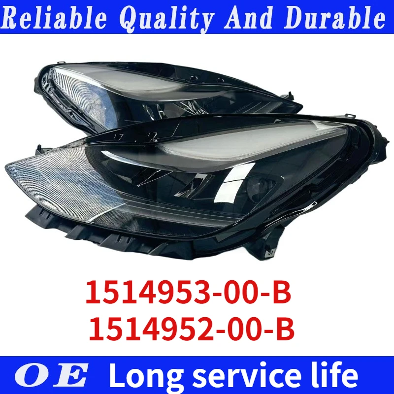 High quality For 21-23 Tesla Model 3 Y Front Left or right passenger matrix headlight 1514953-00-B 1514952-00-B car accessories