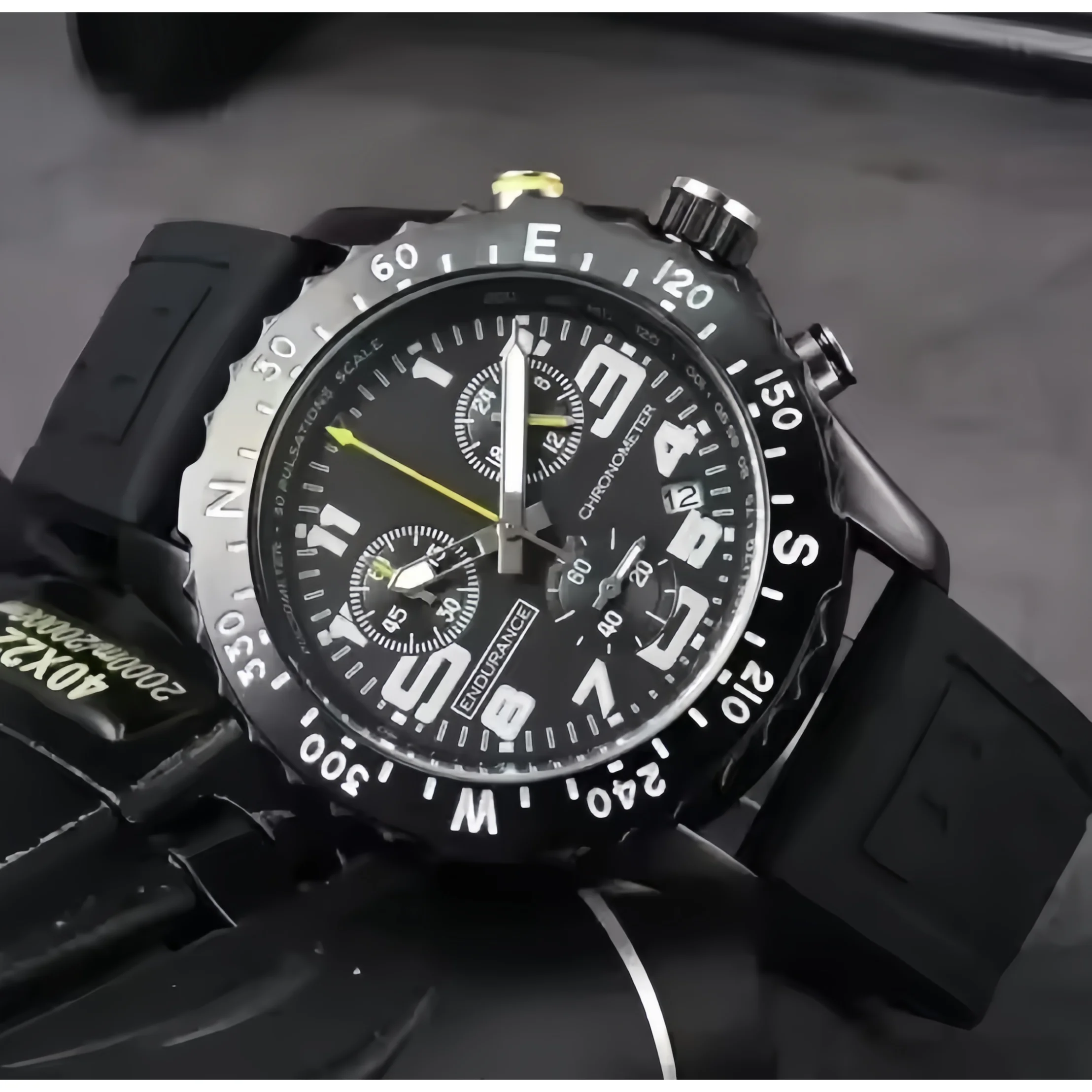 2025年 メンズ高級ビジネスクロノグラフ腕時計 – 多機能クォーツ、耐久性のある日付表示、AAA+品質、プロフェッショナルスタイル