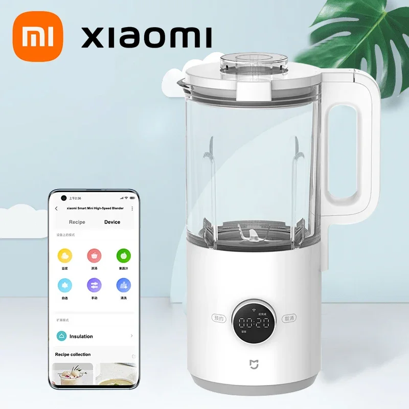 Xiaomi Mijia Smart Small Broken Wall Cooking Machine MPBJ002PL Soft Sound Breaks the Wall Small But Powerful With Mijia App