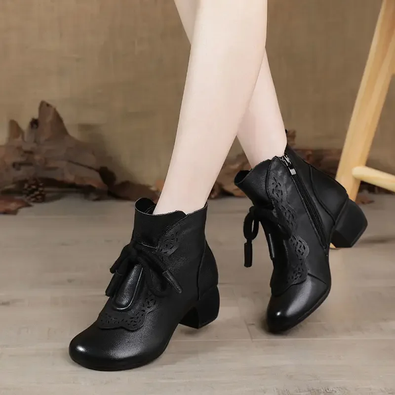 2023 New Autumn Women\'s Boots Comfortable Leisure Warm Women\'s shoesFashion Versatile Trend Outdoor Versatile Boots black boots