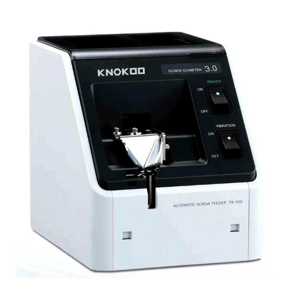 KNOKOO Automatic Screw Feeder Machine FK-530 for M3 Screws 1 Year Warranty Motor-Driven Multi-Voltage (220V/110V)