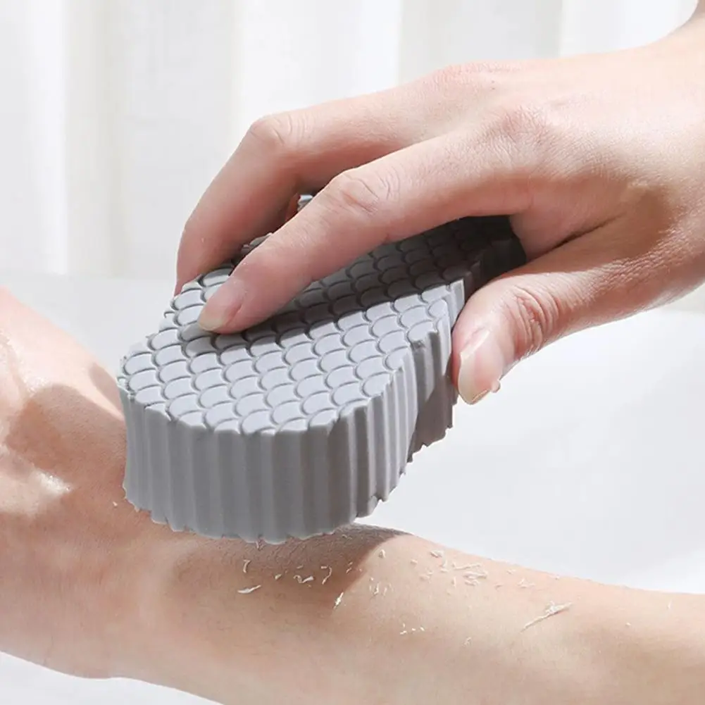 Soft Bath Sponge Body Scrub Bast Wisp Massage Brush Body Washcloth Skin Scrubber Relax Exfoliating Skincare Shower Accessories