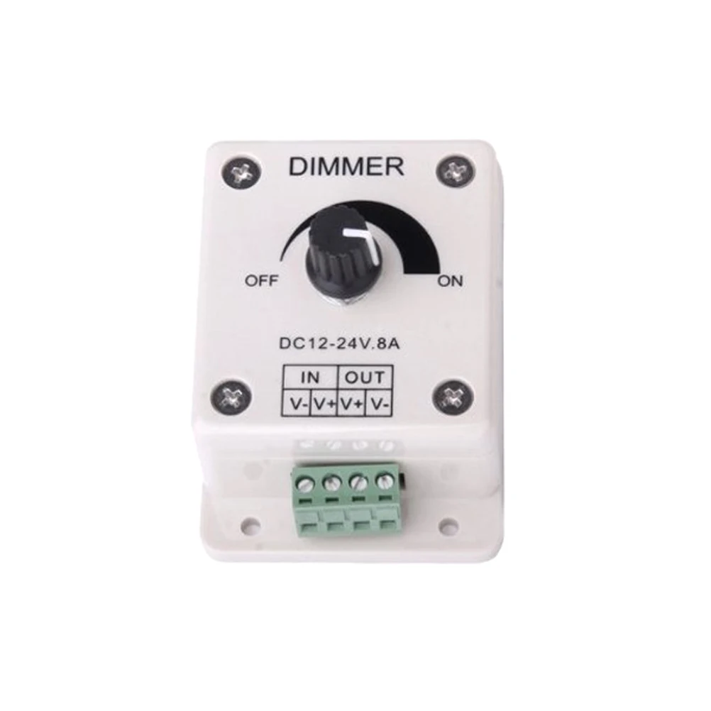 

DC 12V-24V 8A LED Bulb Adjustable Brightness Controller Adjuster