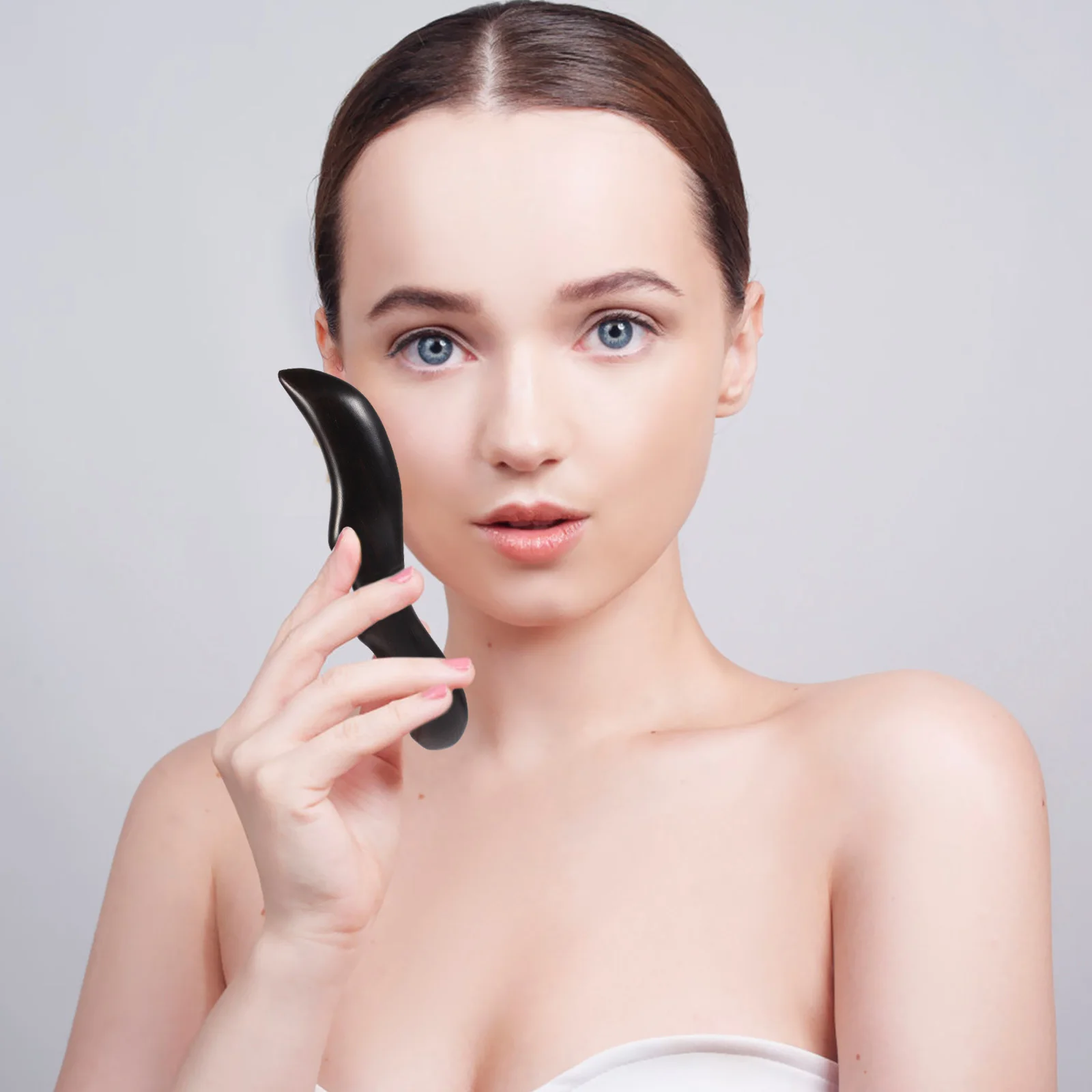 

Массажная доска Gua Sha из сандалового дерева, эргономичный дизайн для облегчения боли, детоксикации лица, подтяжки кожи, спа-инструмент для массажа тела