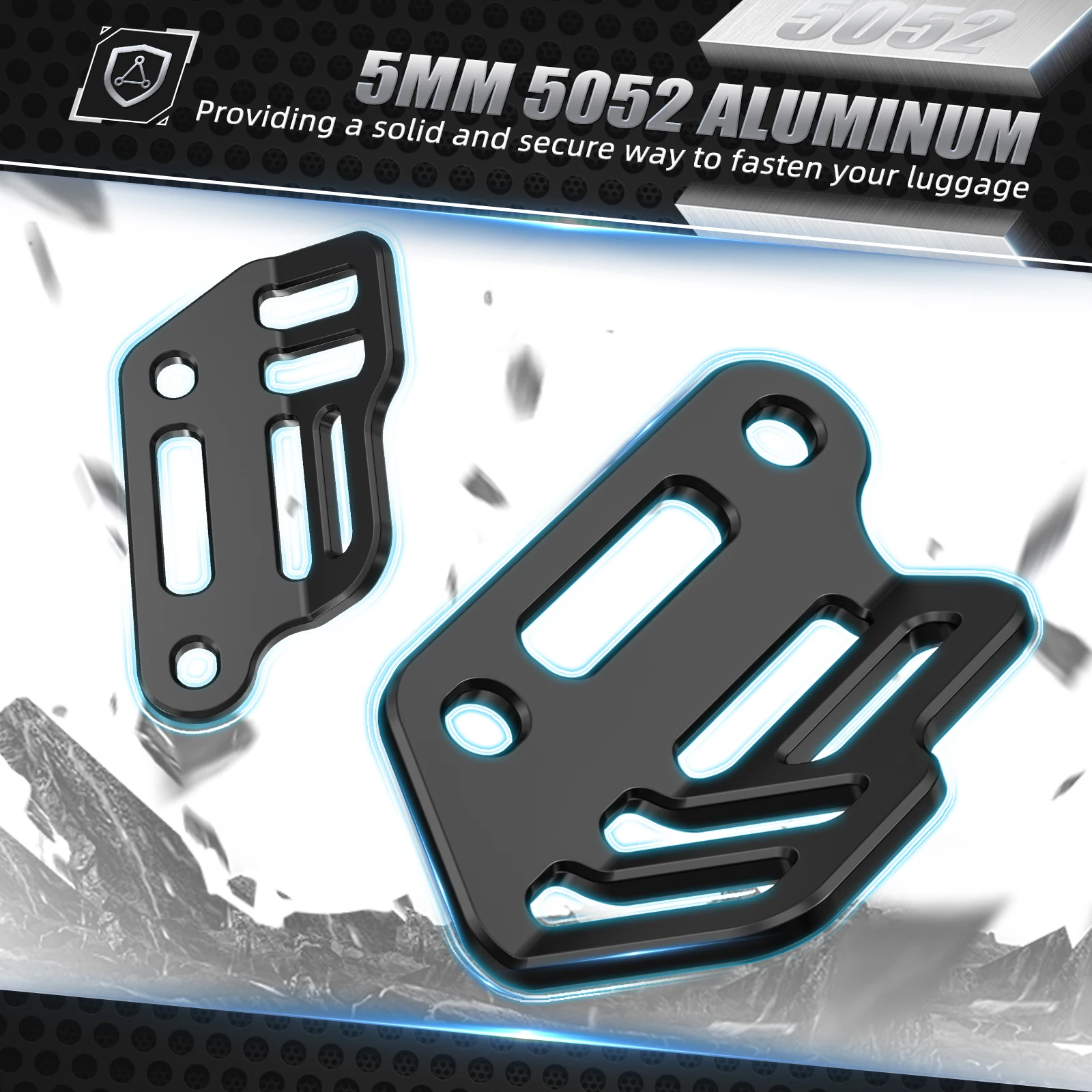 

Motorcycle Luggage Rack Side Mounting Tie Down Bracket For KTM 790 890 Adventure R/S/Rally 2019-2022 Husqvarna NORDEN 901 22-23