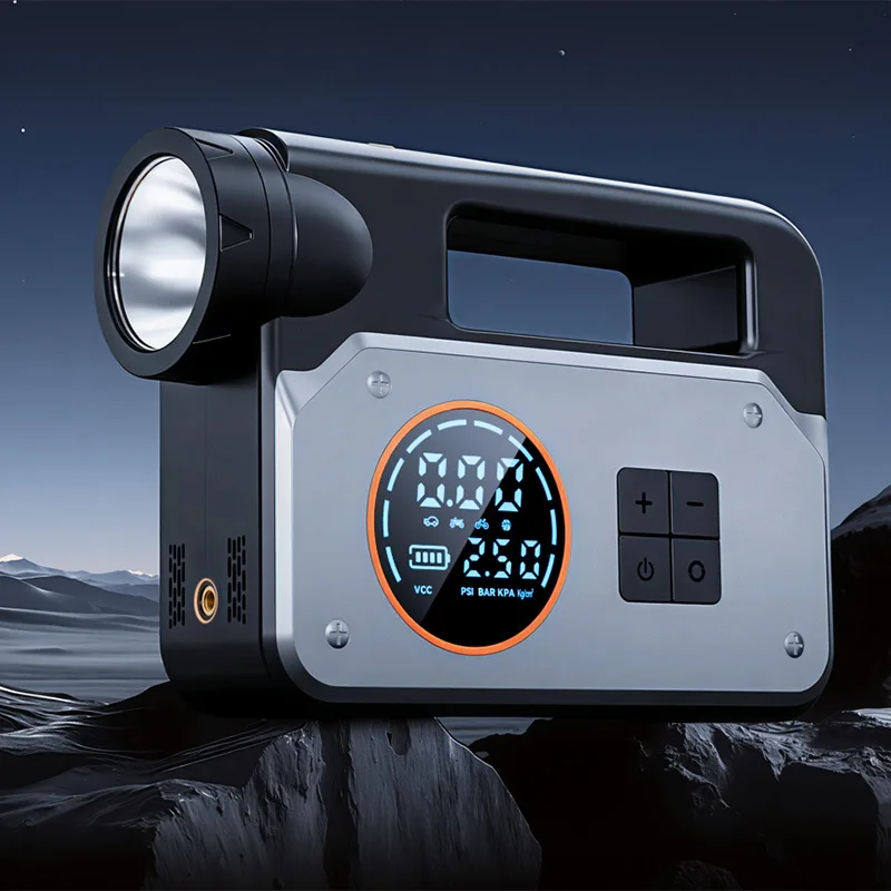 

Car Wireless Air Pump Portable Car Air Pump Emergency Start Power Supply Dianbao Multifunctional Artifact