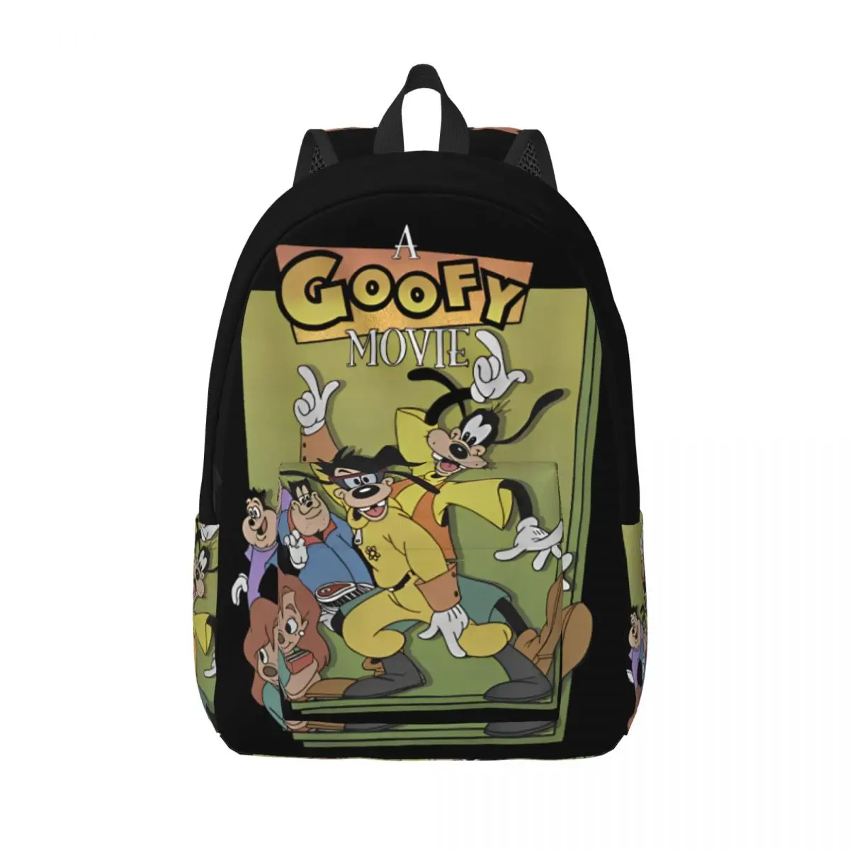 

Модный рюкзак A Goofy Movie Max Goof, уличный школьный рюкзак с героями мультфильмов для мужчин и женщин, сумка на плечо для ноутбука и компьютера