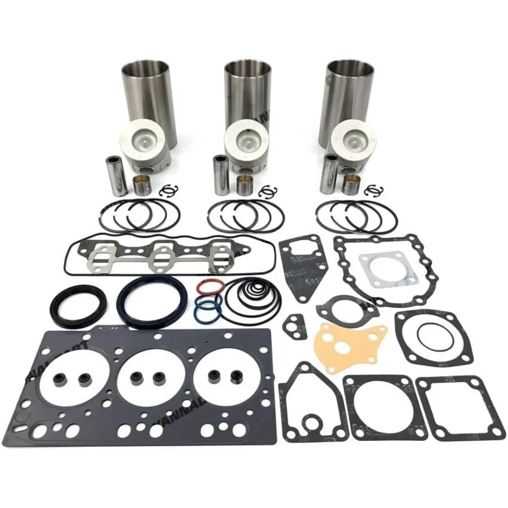 

3TNE78 Overhaul Rebuild Kit With Full Gasket Kit For Yanmar Diesel engine