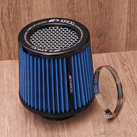 High Flow Apexi Air Filter 3'' 76mm Universal Cold Air Intake Filters Cleaner Car Accessories 8 best sales apexi - №2