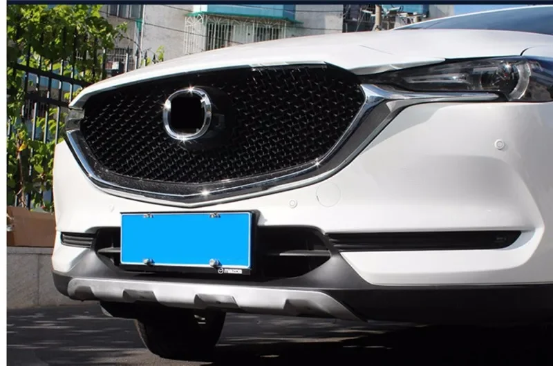 Auto parts modeling Stainless Steel Front + Rear Bumper Diffuser Protector Guard Skid Plate For New MAZDA CX-5 CX5 2017-2022