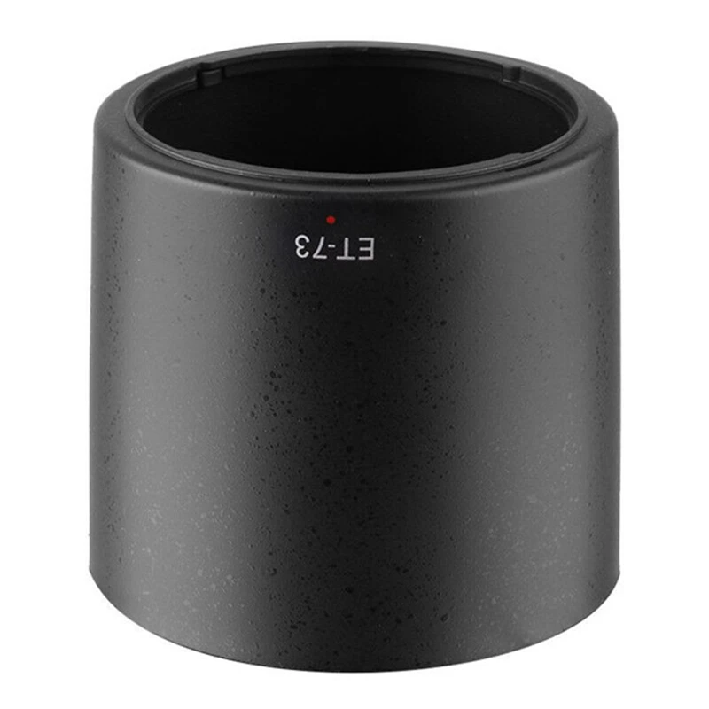 【Superdeals】ET-73 Capa de lente para montagem em câmera Capa de lente para proteger a lente contra arranhões para Canon EF 100Mm F/2.8L