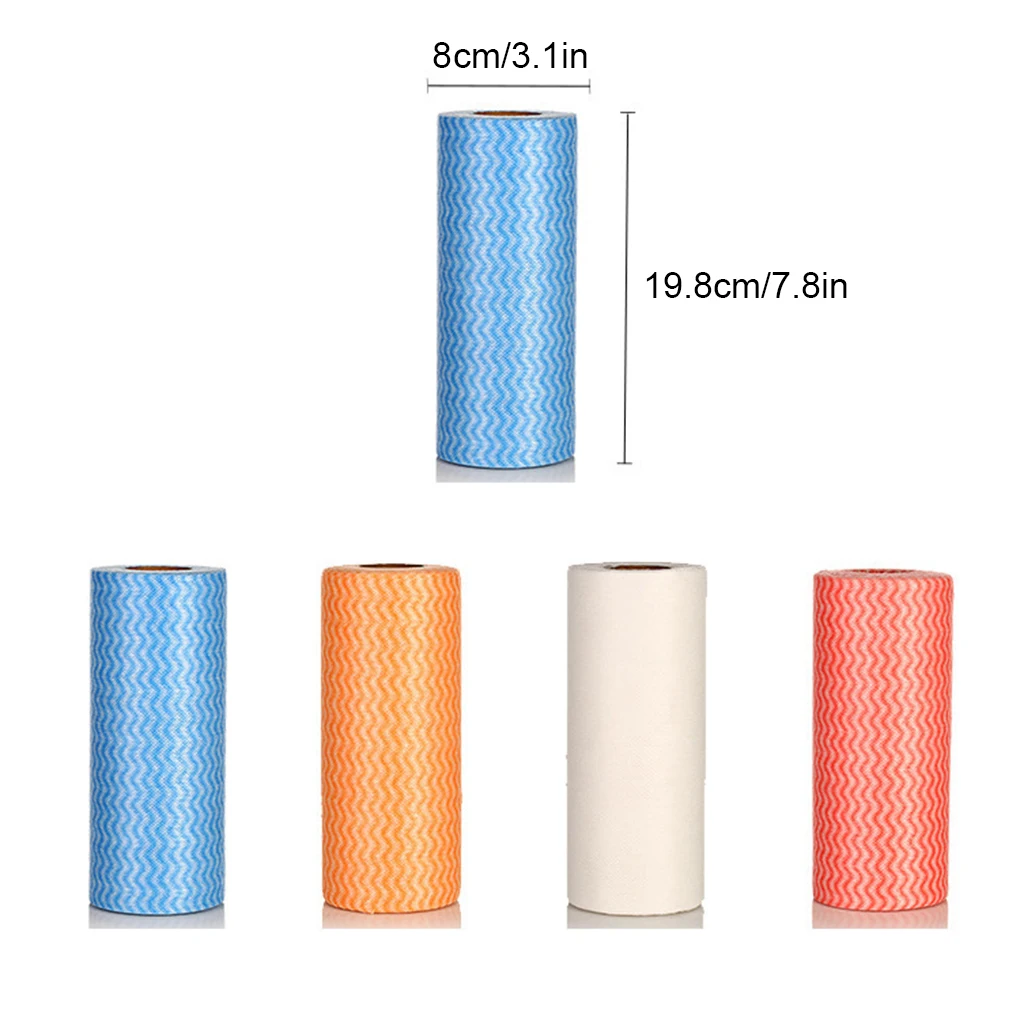 Portable Single Use Dishwashing Cloth Cleaning Towel Kitchen Gadget